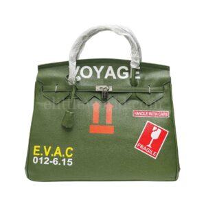 【全新】EVILACTS VOYAGE 墨綠手袋 E19150