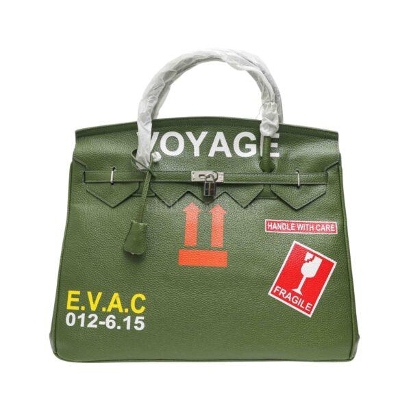 【全新】EVILACTS VOYAGE 墨綠手袋 E19150