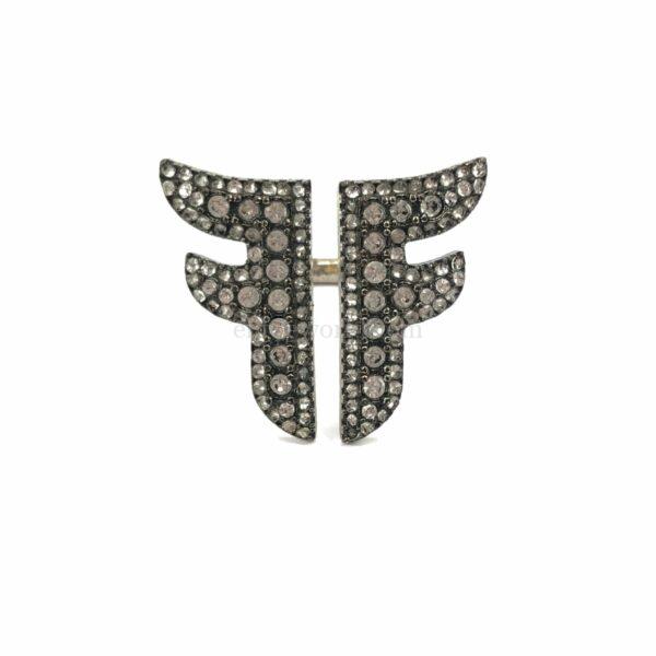 【二手】FENDI 水晶戒指 14