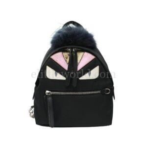 【二手】FENDI 怪獸迷你背包 8BZ038 E19722