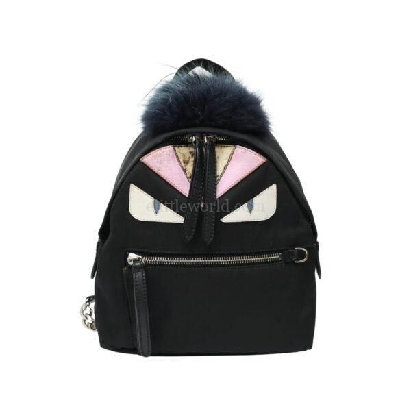 【二手】FENDI 怪獸迷你背包 8BZ038 E19722