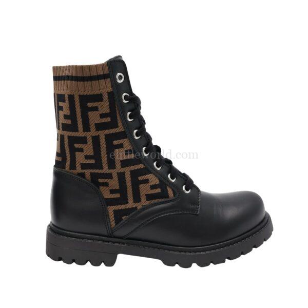 【全新】FENDI DOMINO 機車靴 36 S3116