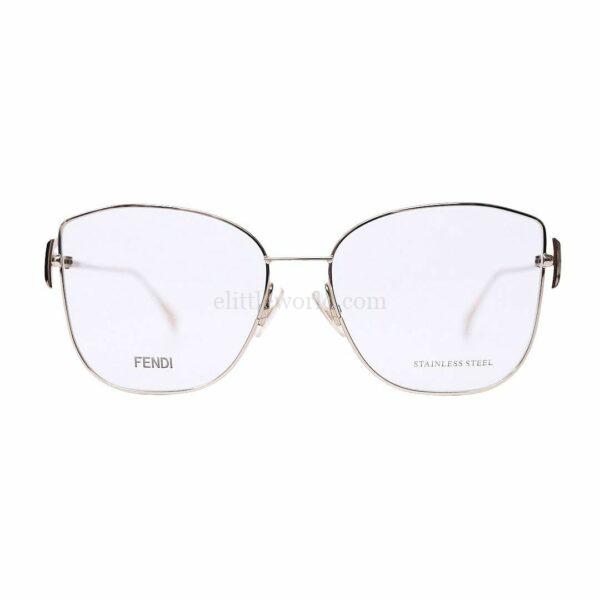 【未使用品】FENDI 平光眼鏡 E19113