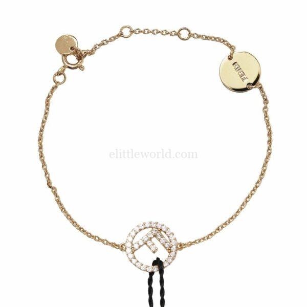【全新】FENDI F IS FENDI 手鍊 E19573