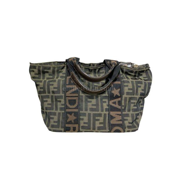 【中古】FENDI 老花飯盒包 PD2102