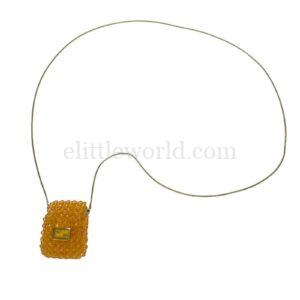 【二手】FENDI PICO BAGUETTE 串珠迷你吊飾 VV2320