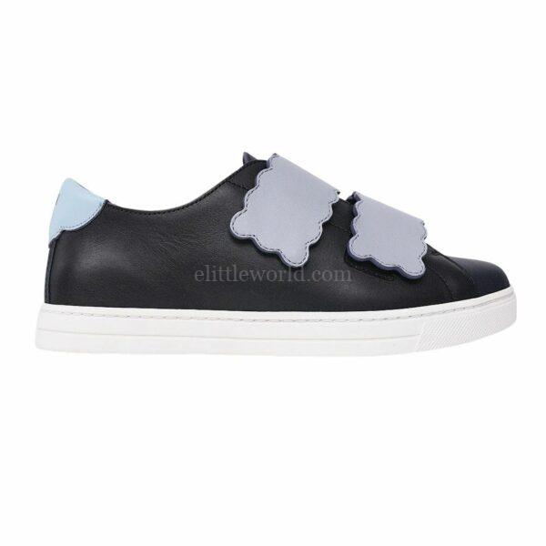 【未使用品】FENDI SNEAKER FIX VITELLO 運動鞋 36.5 E19533