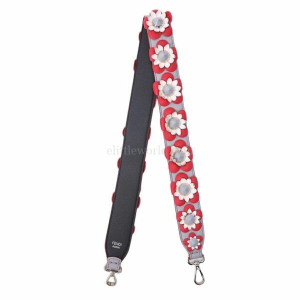 【二手】FENDI STRAP YOU 花朵鉚釘肩帶 S3715