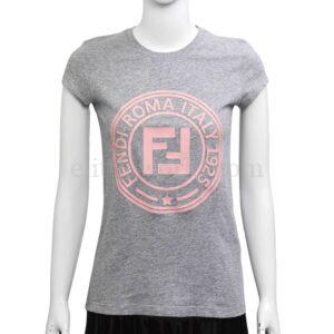 【全新】FENDI 羅馬郵票童裝T恤 12+ E18158