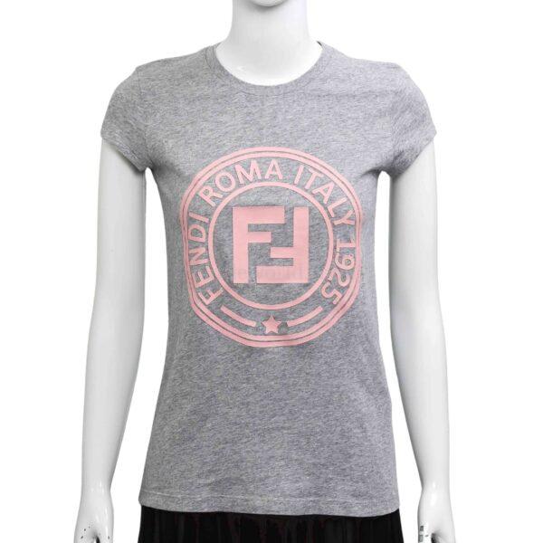 【全新】FENDI 羅馬郵票童裝T恤 12+ E18158