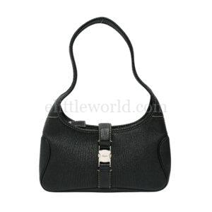【二手】FERRAGAMO 扣環單肩包 E20364