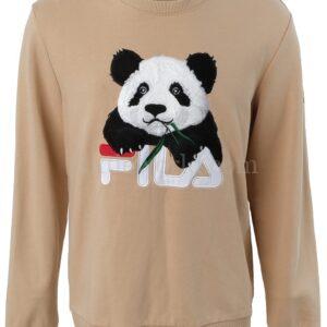 【二手】FILA 熊貓貼花套頭衫 L