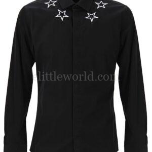 【二手】GIVENCHY 星星刺繡圖案襯衫 38