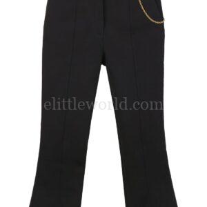 【二手】GIVENCHY 鎖鏈細節喇叭褲 M