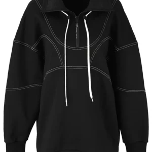 【二手】GIVENCHY 對比色縫線廓形上衣 M