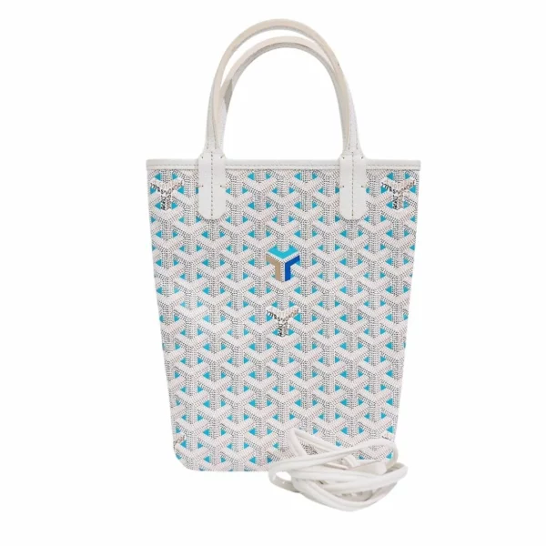 【二手】GOYARD POITIERS-CLAIRE-VOIE 限量版併色手袋 E20829