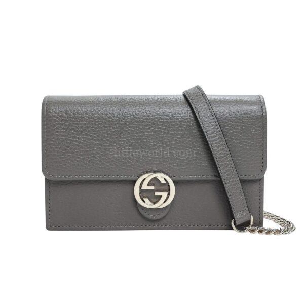【全新】GUCCI 鏈條錢包 615523 E18900
