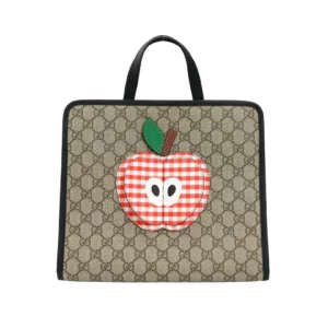 【未使用品】GUCCI 蘋果兒童手袋 648797 E22238