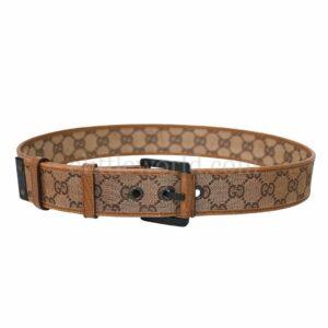 【二手】GUCCI 標誌印花皮帶 90 112514 E16355