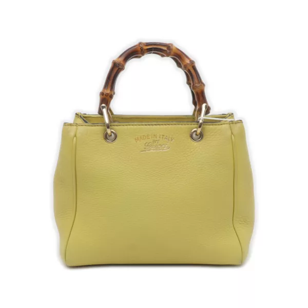 【二手】GUCCI BAMBOO 1947 竹節手柄包 YY1408