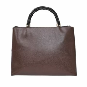 【中古】GUCCI 竹節手袋 E18541