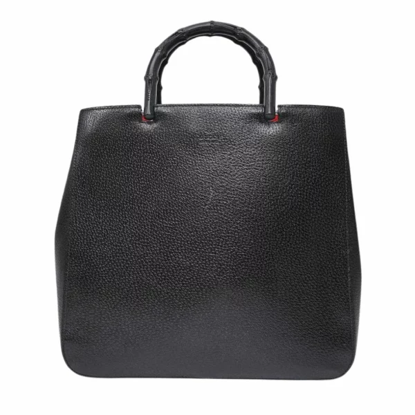 【中古】GUCCI 竹節手袋 E18551