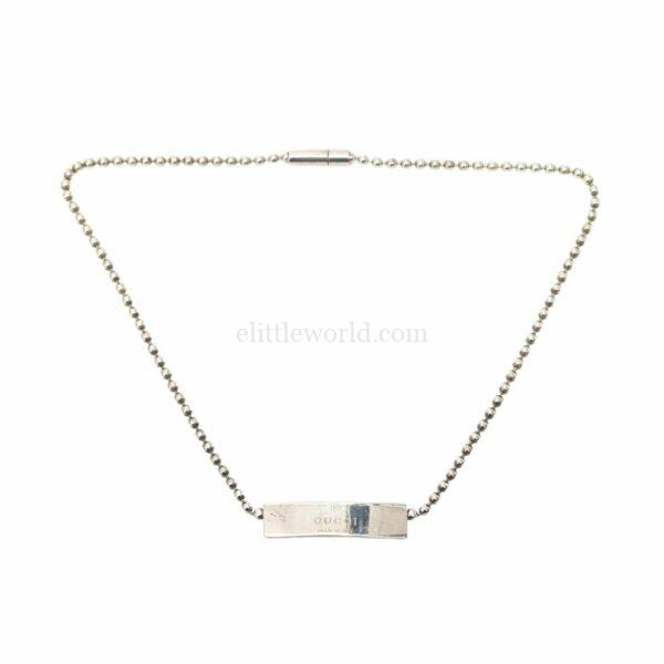 【二手】GUCCI 銀項鍊 E19414