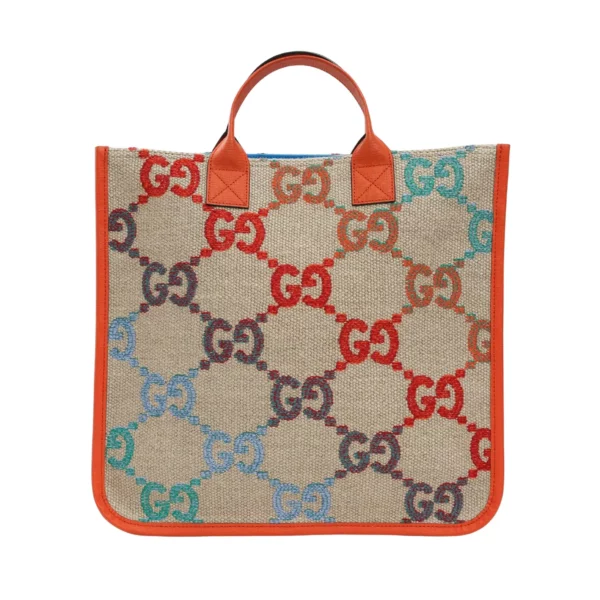 【未使用品】GUCCI 兒童印花手提袋 E22236