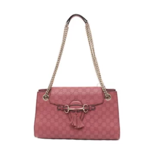 【二手】GUCCI EMILY GUCCISSIMA 鏈條肩背袋 YY1379