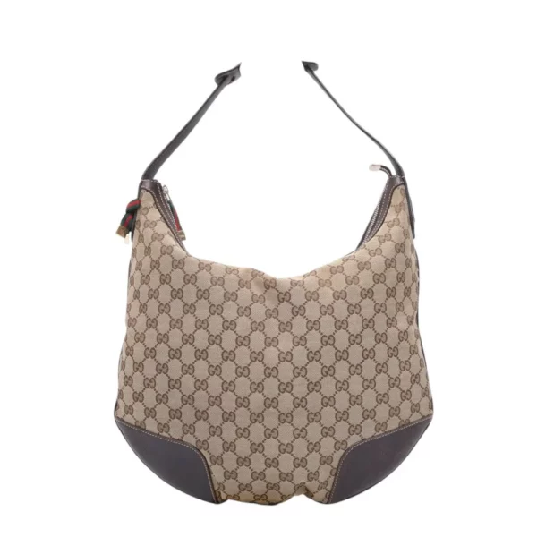 【二手】GUCCI 帆布單肩袋 EV0014