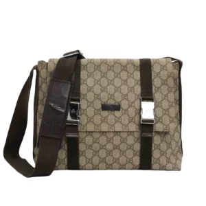 【二手】GUCCI GG 提花雙扣單肩包 122373 E22318