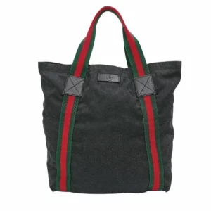 【二手】GUCCI GG 帆布手提袋 189669 E22069