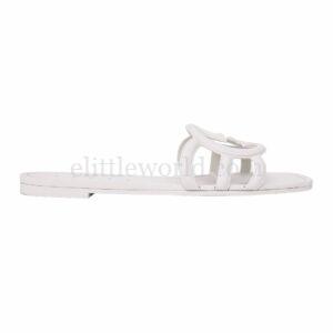 【二手】GUCCI 互扣式 GG 涼鞋 780307 36 E17081
