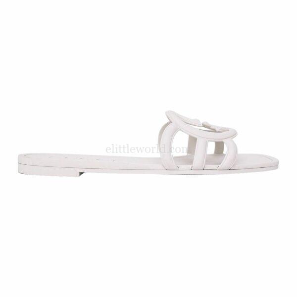 【二手】GUCCI 互扣式 GG 涼鞋 780307 36 E17081
