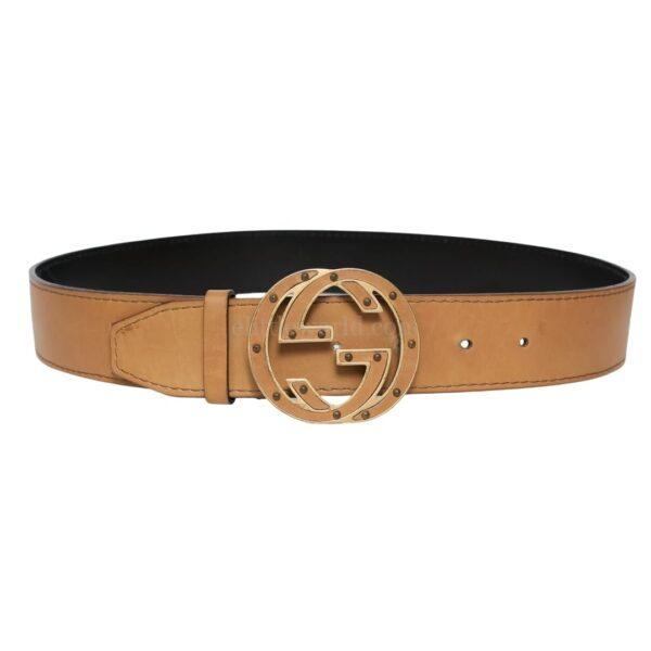 【二手】GUCCI GG 皮帶 90 E16352