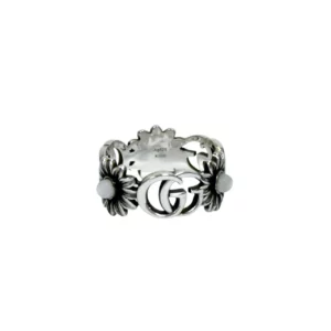 【二手】GUCCI GG MARMONT 純銀戒指 18 PD1781