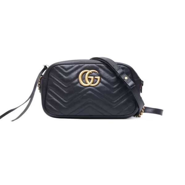 【二手】GUCCI GG MARMONT黑色相機包 PD1069