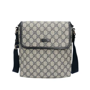 【二手】GUCCI GG SUPREME 斜挎袋 223666 E21734