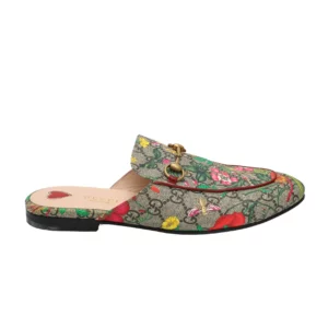 【二手】GUCCI PRINCETOWN 印花半拖鞋 38.5 E21560