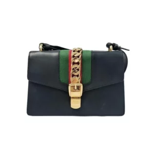 【二手】GUCCI SYLVIE 皮革手袋 YY1668