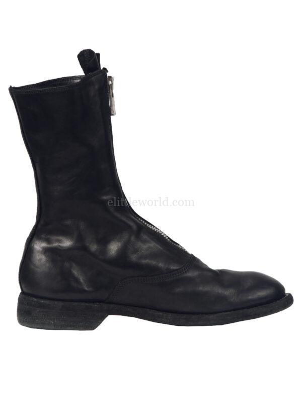 【二手】GUIDI 310拉鍊細節短靴 35.5