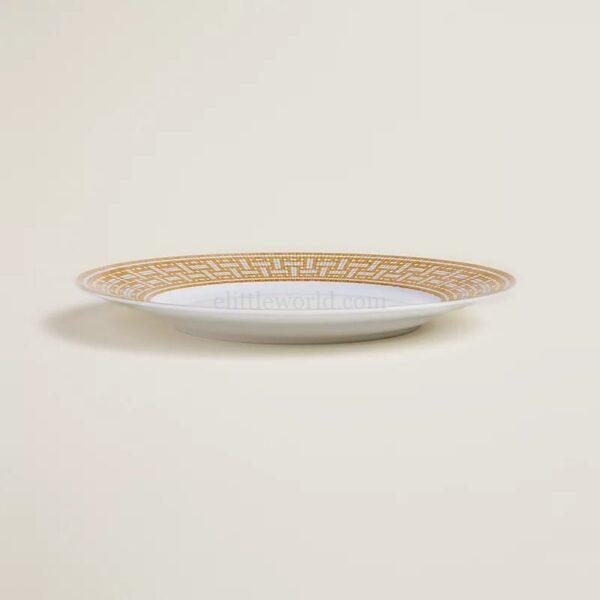 【全新】HERMES 馬賽克24金晚餐盤 (2隻) VV2348