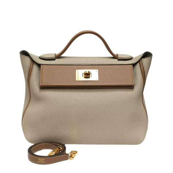 【未使用品】HERMES 24/24 - 29 拼色手袋 E20502