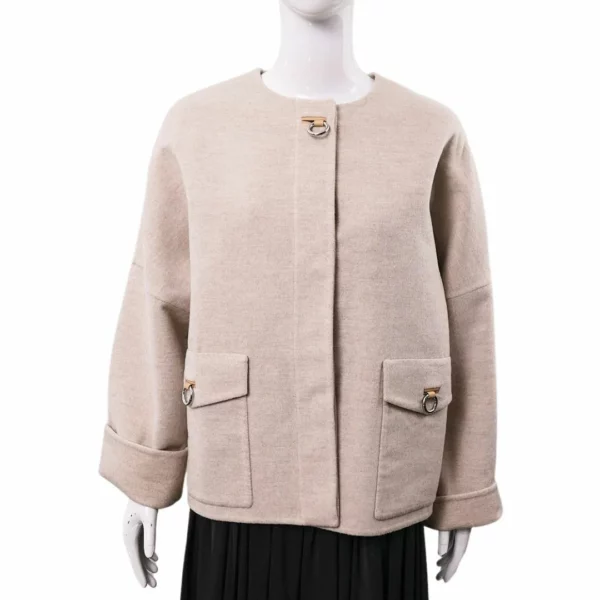 【全新】HERMES 雙面外套 38 E21661
