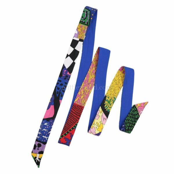 【二手】HERMES A TRAVERS CHAMPS THROUGH THE COUNTRYSIDE TWILLON TWILLY 絲巾 E23231