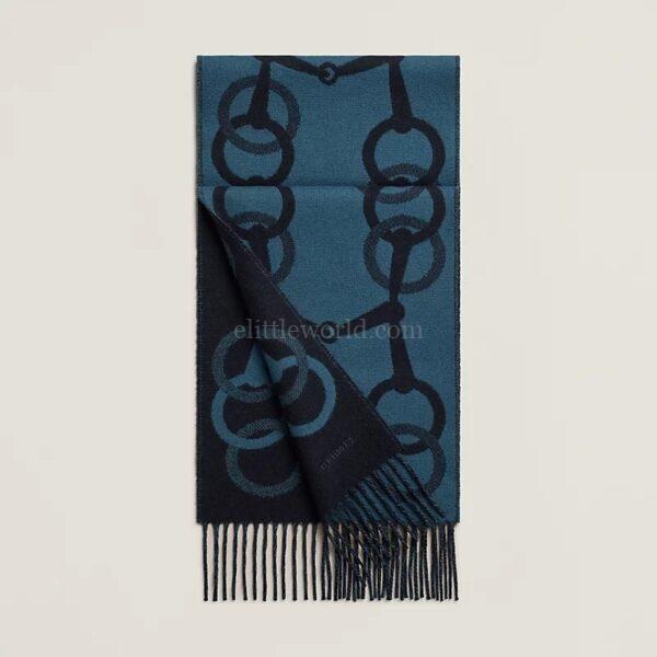 【全新】HERMES ANY MORS MUFFLER 圍巾 E18501