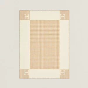 【全新】HERMES AVALON CABRIOLE 毛毯 E5702