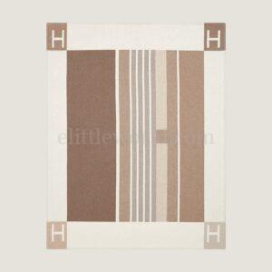 【全新】HERMES AVALON VIBRATION THROW 毛毯 E8043