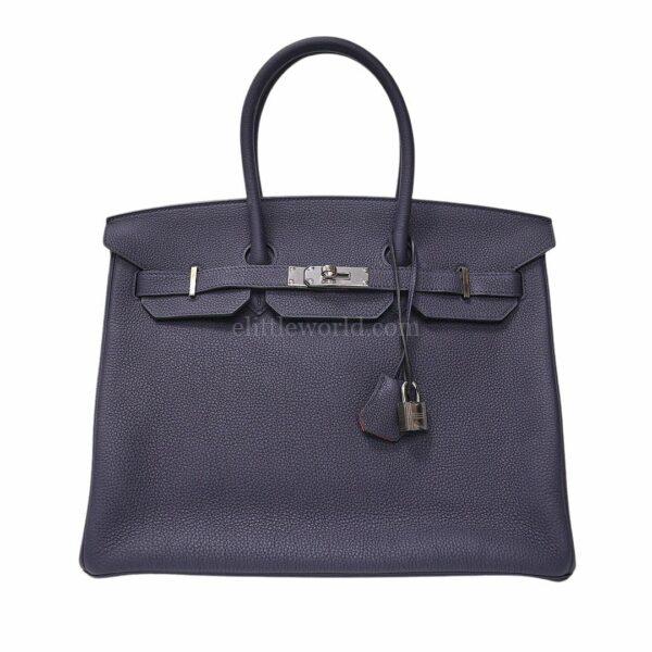 【二手】HERMES BIRKIN 35 拼色手袋 E19767