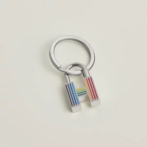 【全新】HERMES CADENAS QUIZZ 彩虹鑰匙圈 E4483